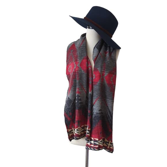 rag &‎ bone Women\'s Hat Small Fedora Felted 100% Wool Blue Country Boho Festival main image 7